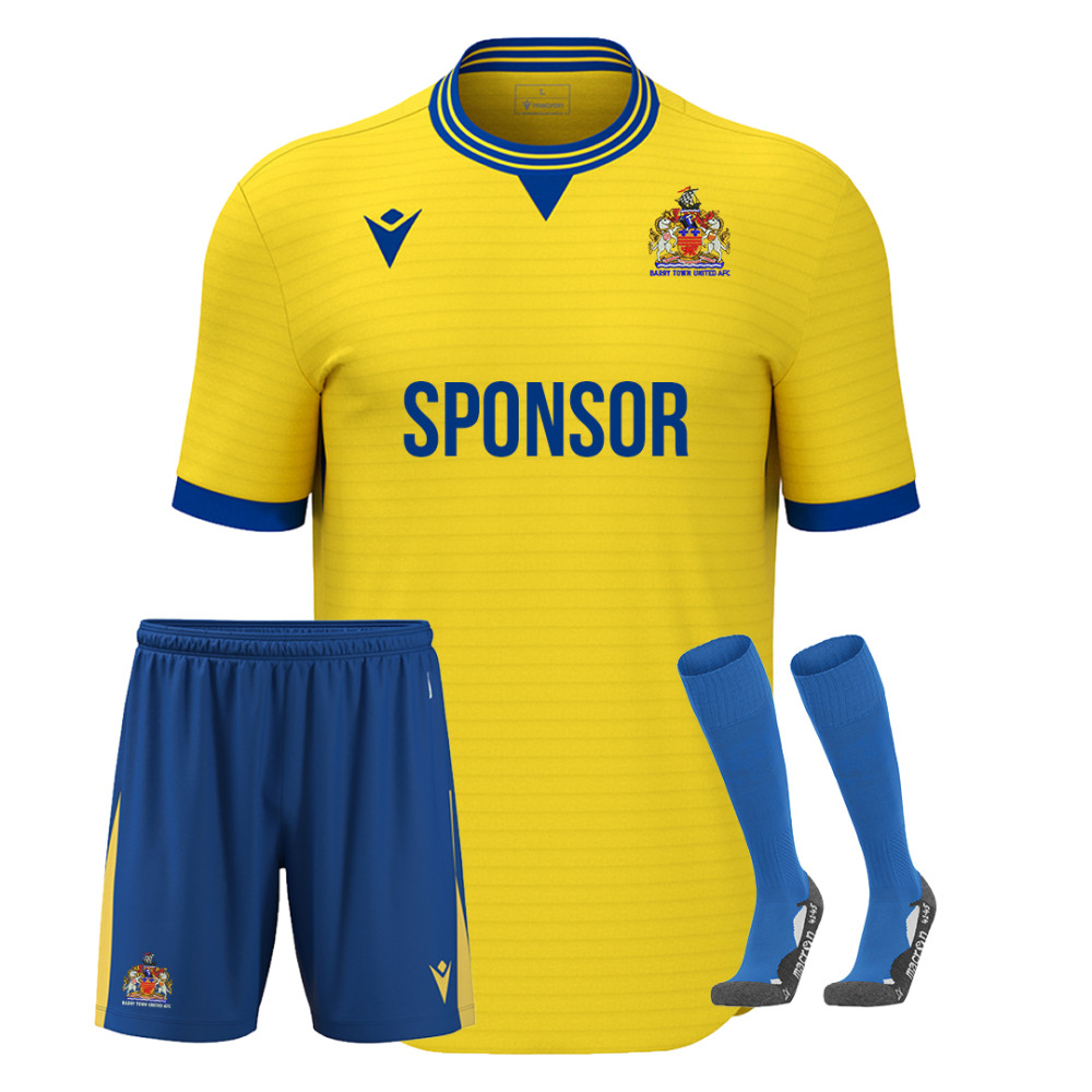 Barry Town United AFC Grassroots - Home Kit Pack Barry Town United AFC Grassroots - Home Kit Pack