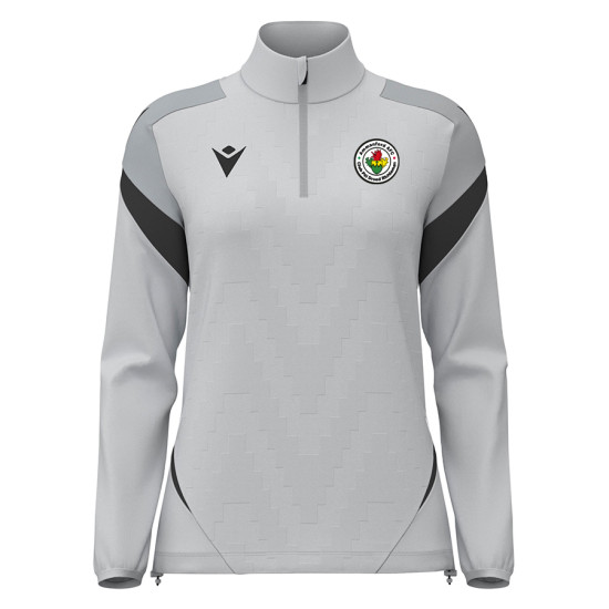 Ammanford AFC Coaches - Training Quarter Zip [Leona] (Grey) WOMENS
