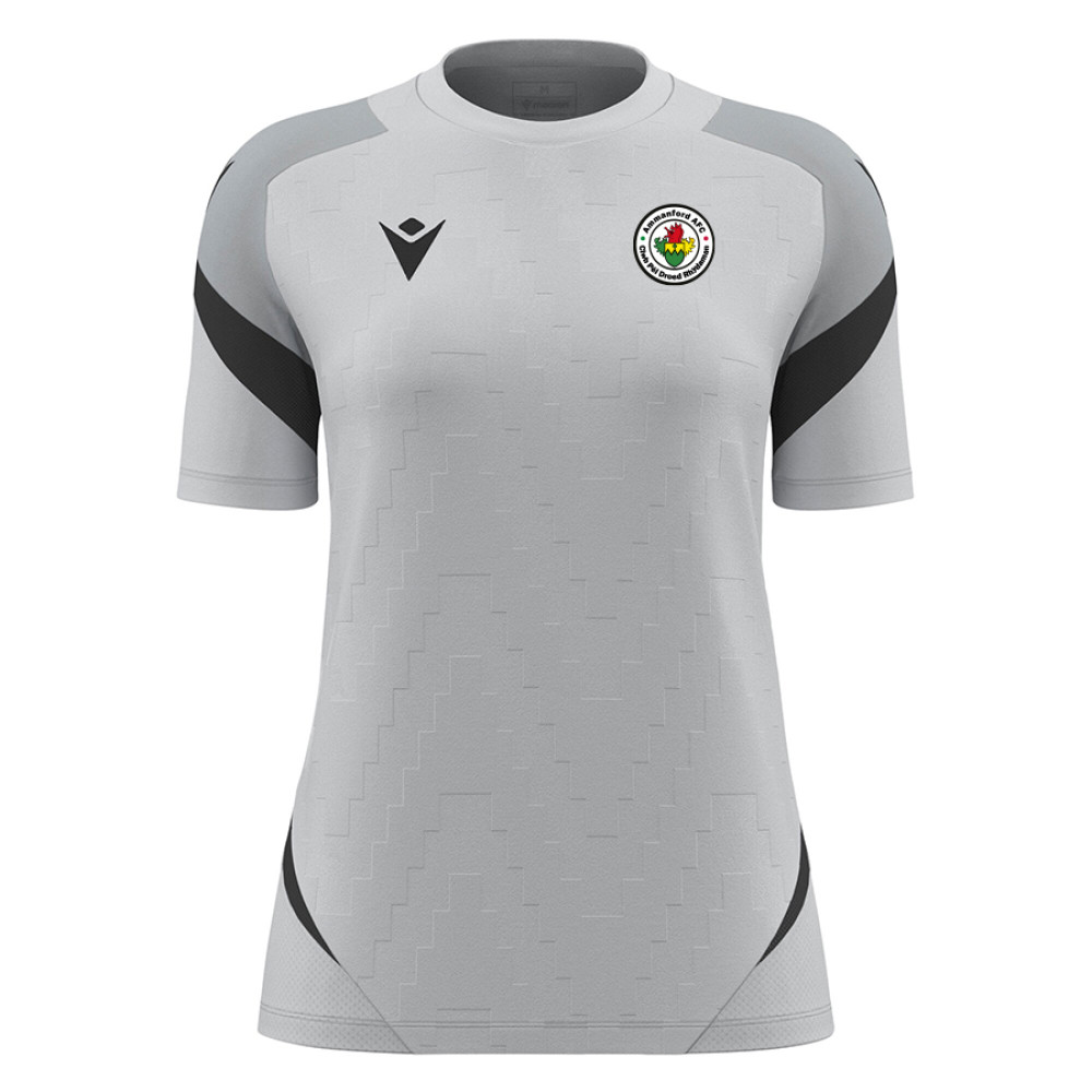 Ammanford AFC Coaches - Training Shirt [Naga] (Grey) WOMENS