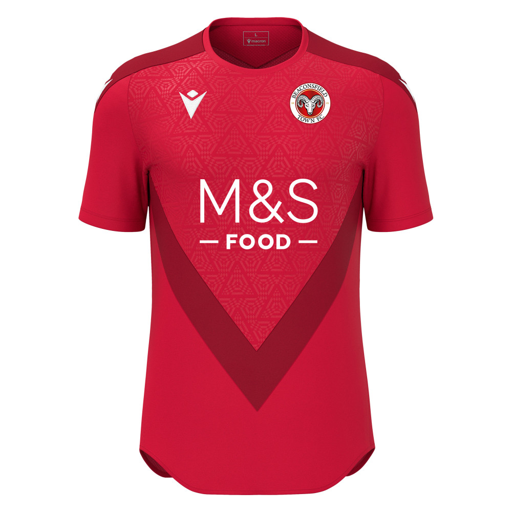 Beaconsfield Town FC - 1st Team Home Match Shirt (Red)