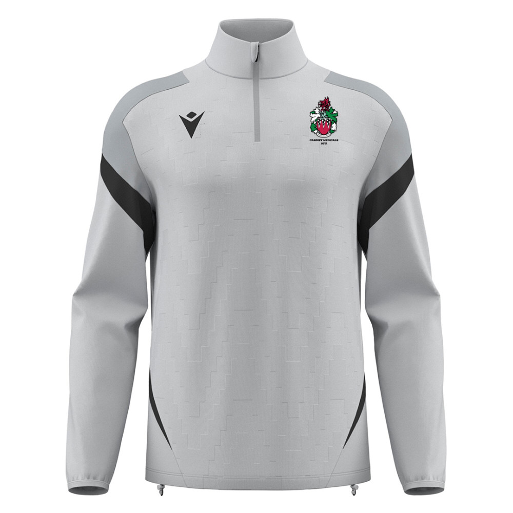 Cardiff University Medic AFC - HOLLOW quarter zip [Grey]