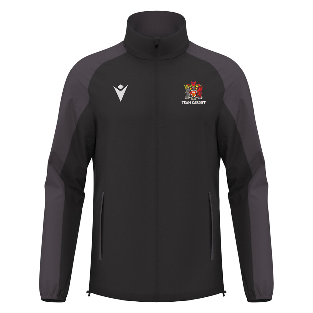 Cardiff University Karate - CLOUD rain jacket (Black)