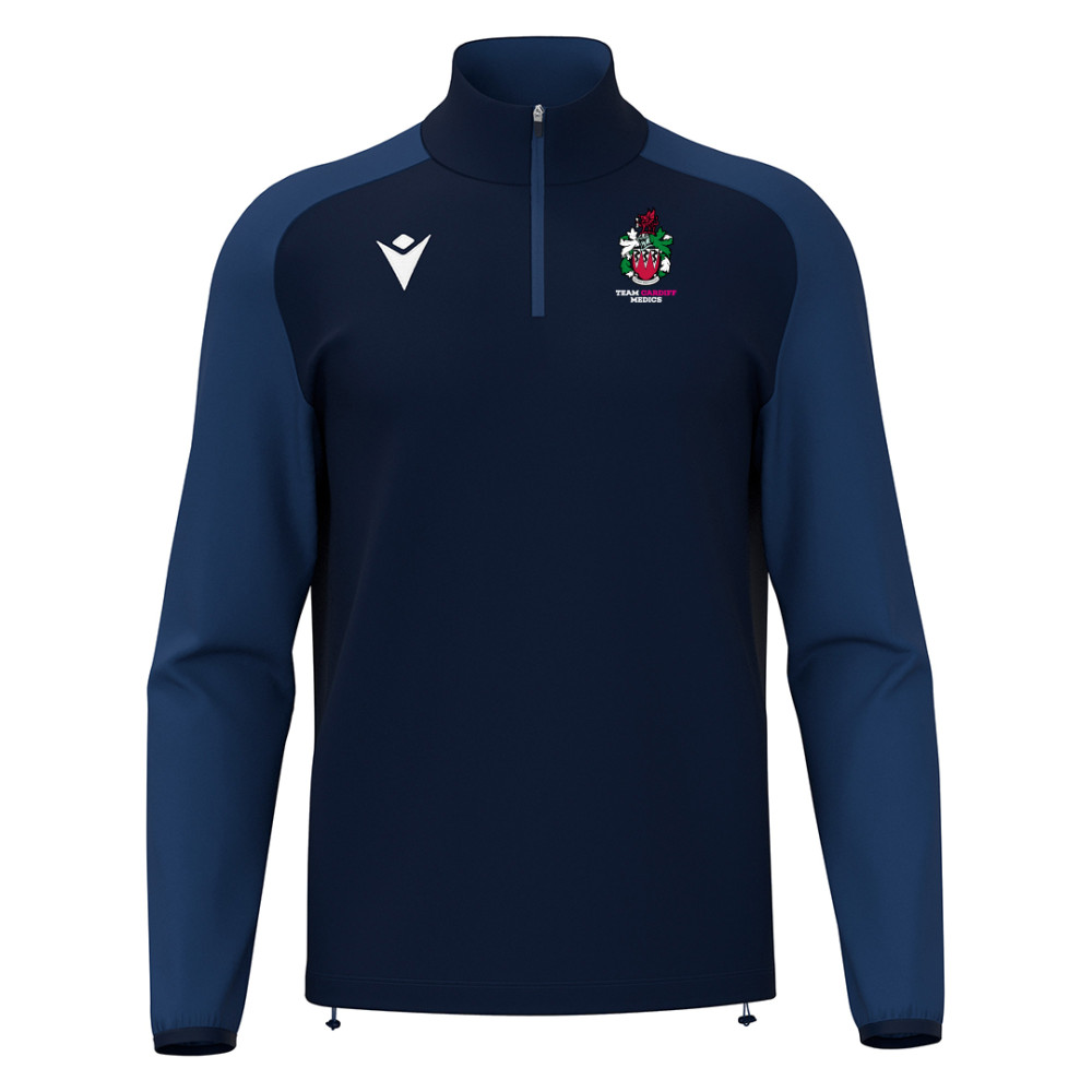 Cardiff University Medic Netball - ISEN quarter zip [Navy]