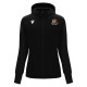Cardiff University Squash - DRUM full zip hoodie [Black]