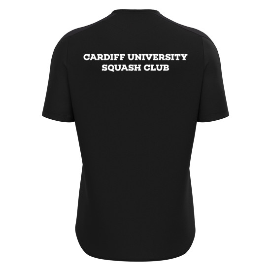 Cardiff University Squash - WISP shirt [Black]