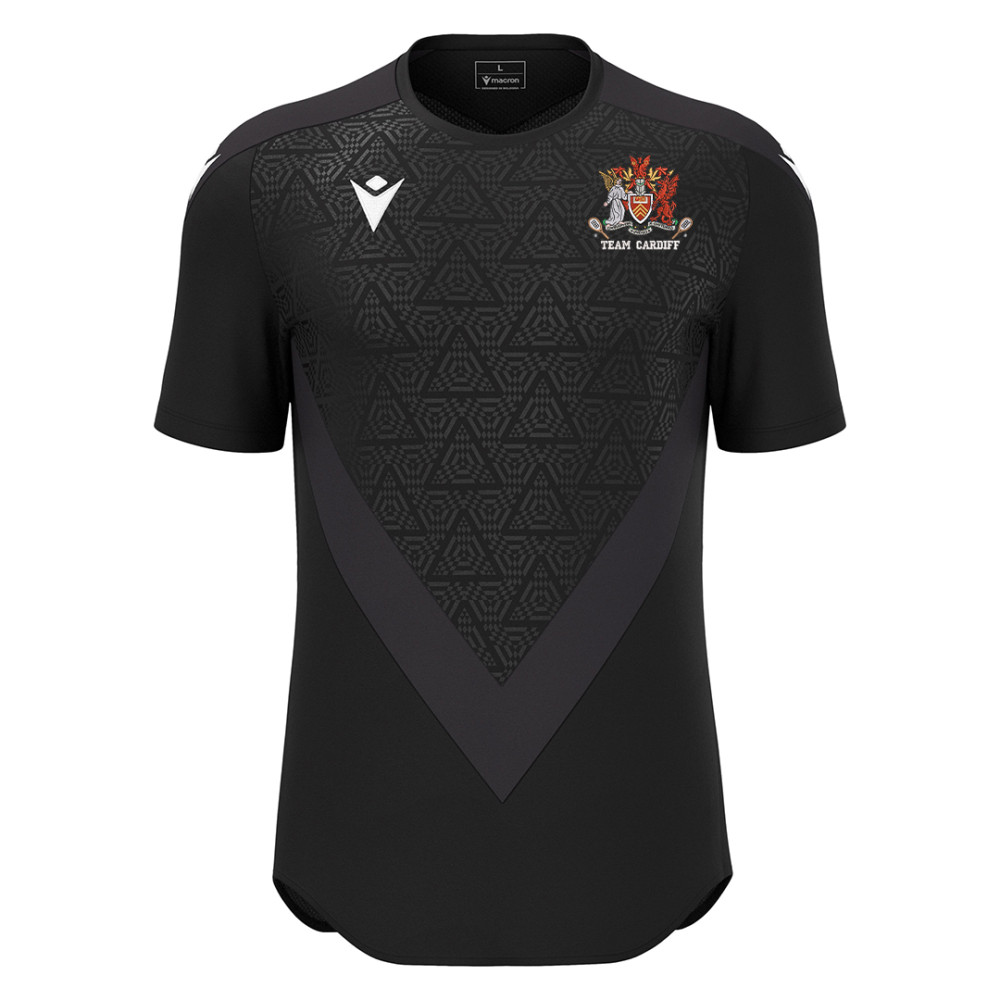 Cardiff University Squash - WISP shirt [Black]