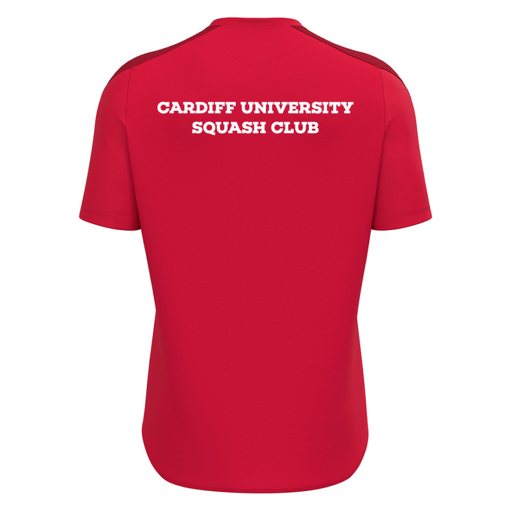 Cardiff University Squash - WISP shirt [Red]