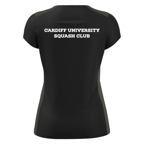 Cardiff University Squash - ZINC shirt [Black]
