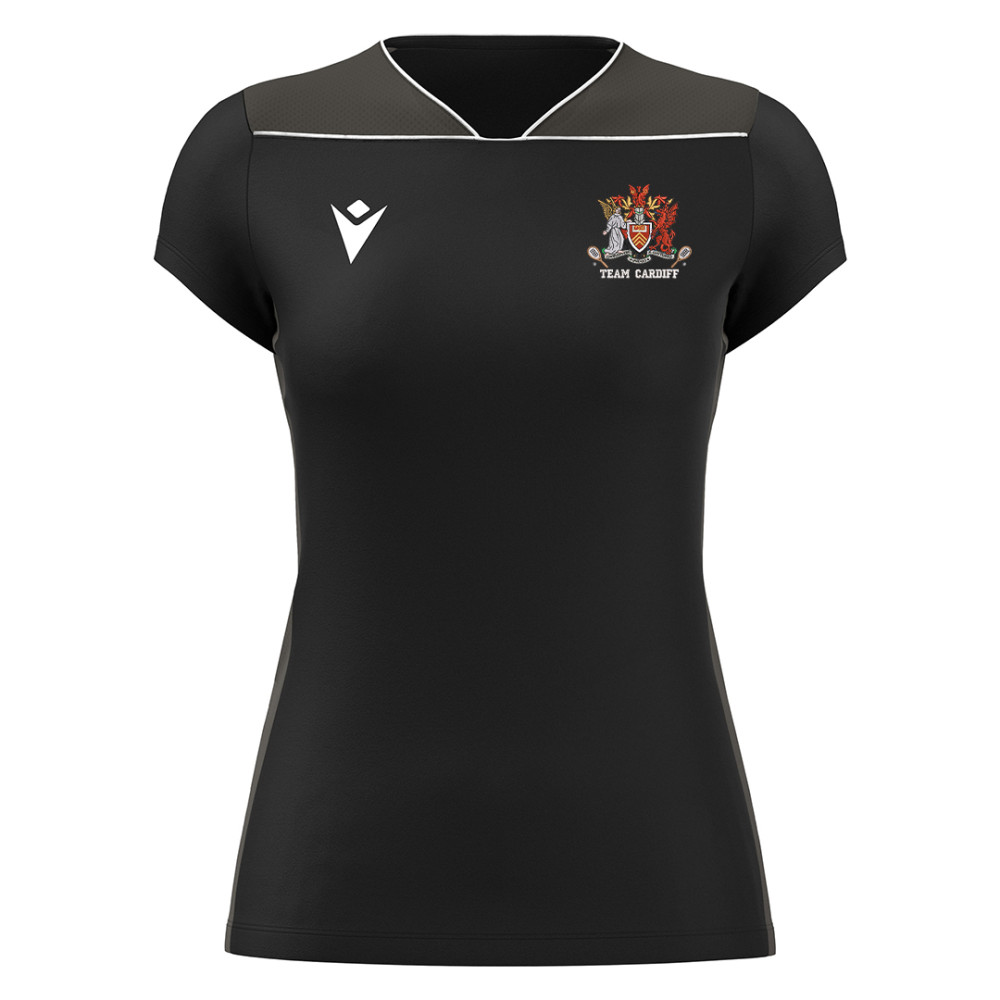 Cardiff University Squash - ZINC shirt [Black]