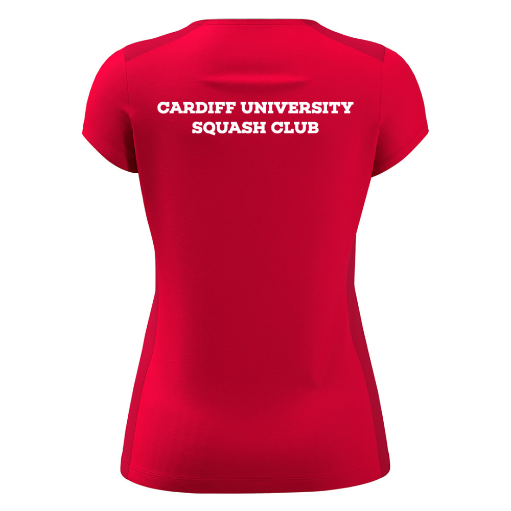 Cardiff University Squash - ZINC shirt [Red]