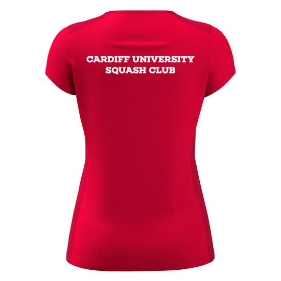 Cardiff University Squash - ZINC shirt [Red]