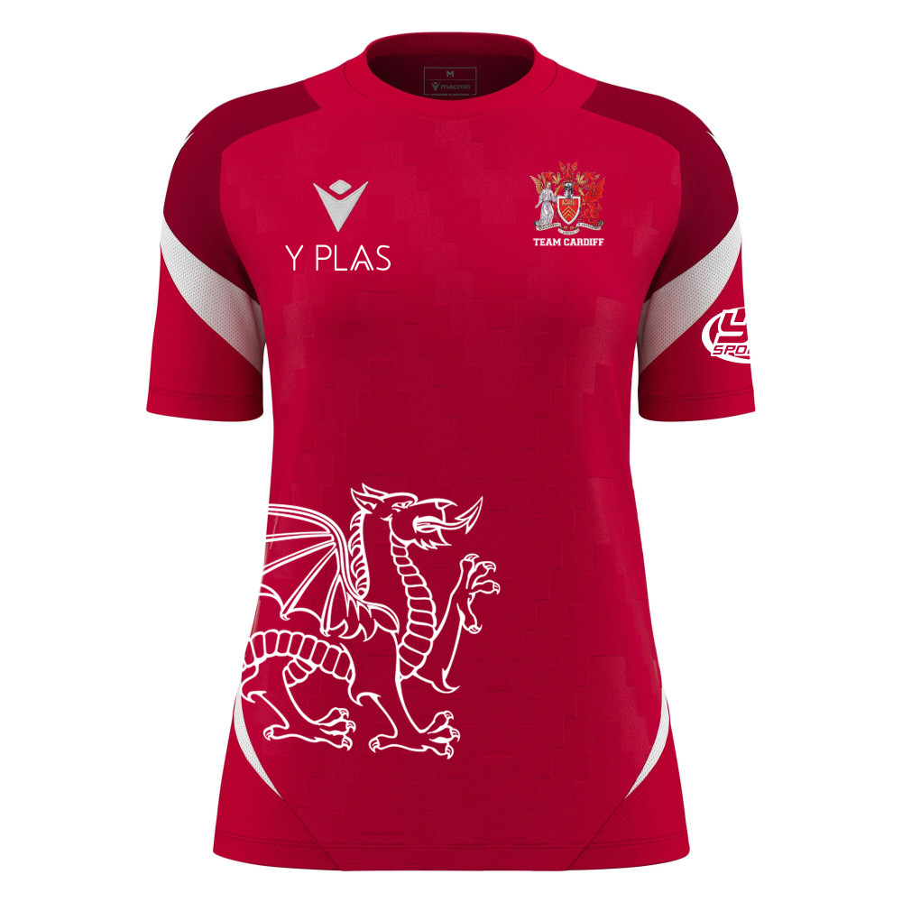 Cardiff University Tennis Team - NAGA DTF shirt [Red/White] [CUT OFF DATE 21.10.26]