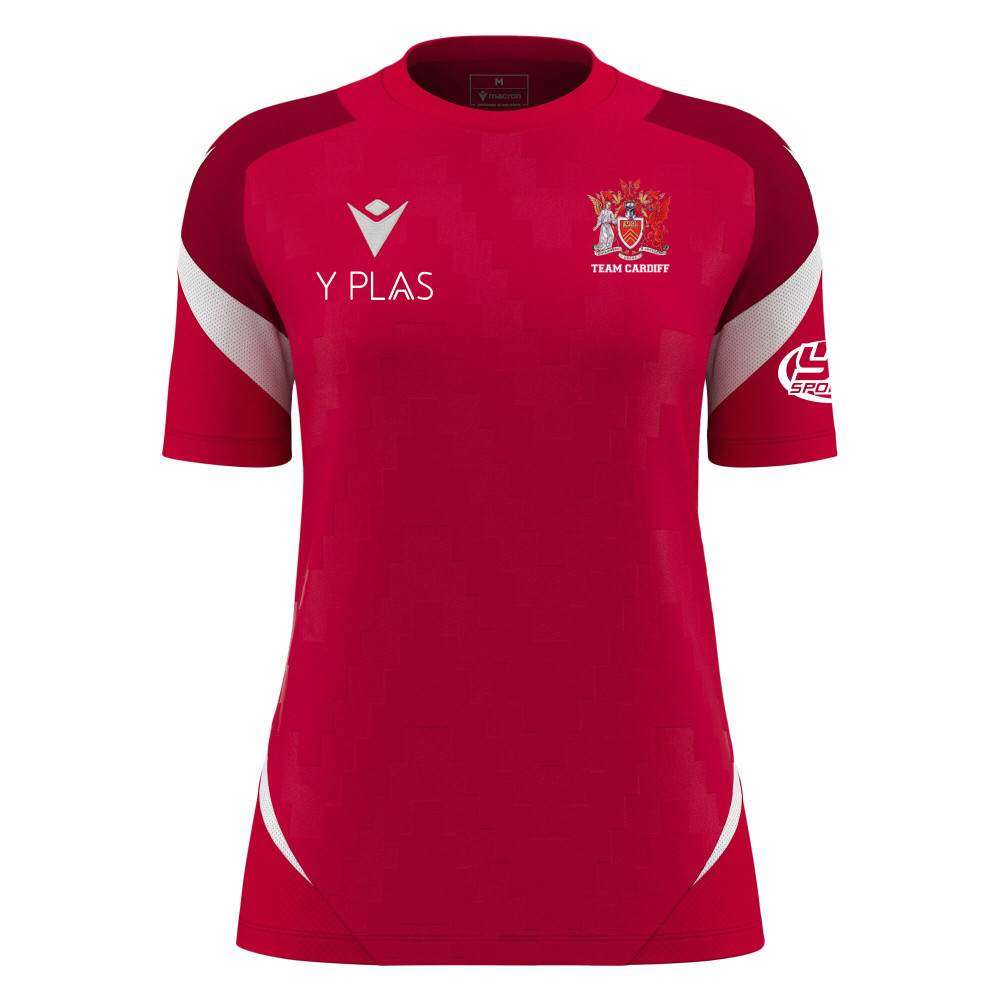 Cardiff University Tennis Team - NAGA shirt [Red/White]