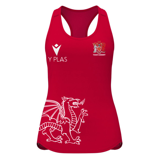 Cardiff University Tennis Team - RELAY DTF vest [Red/White] [CUT OFF DATE 21.10.26]