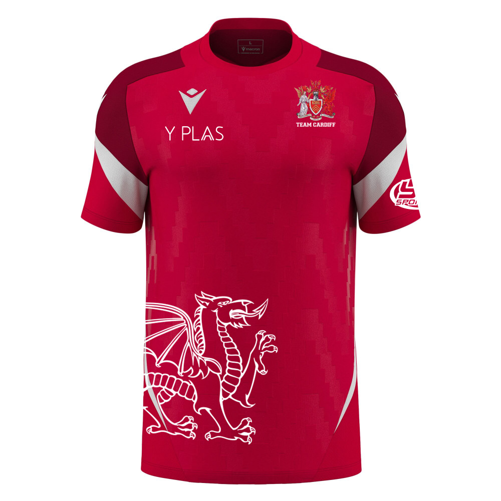 Cardiff University Tennis Team - TOTEM DTF shirt [Red/White] [CUT OFF DATE 21.10.26]