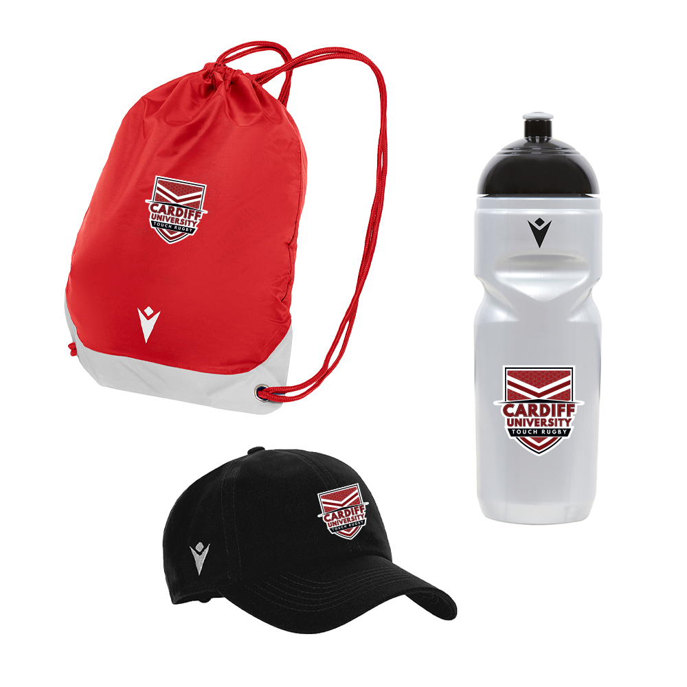 Cardiff University Touch Rugby - Accessories Pack Cardiff University Touch Rugby - Accessories Pack