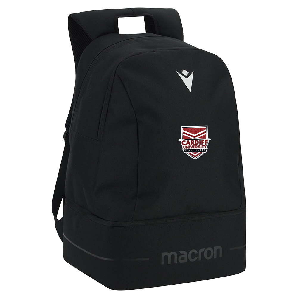 Cardiff University Touch Rugby - CREW backpack [Black]