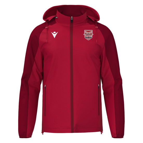 Cardiff University Touch Rugby - ELBRUS shower jacket [Red]