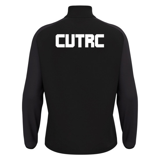 Cardiff University Touch Rugby - ISEN quarter zip [Black]