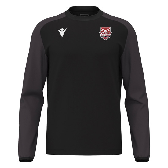 Cardiff University Touch Rugby - THALOS training top [Black]