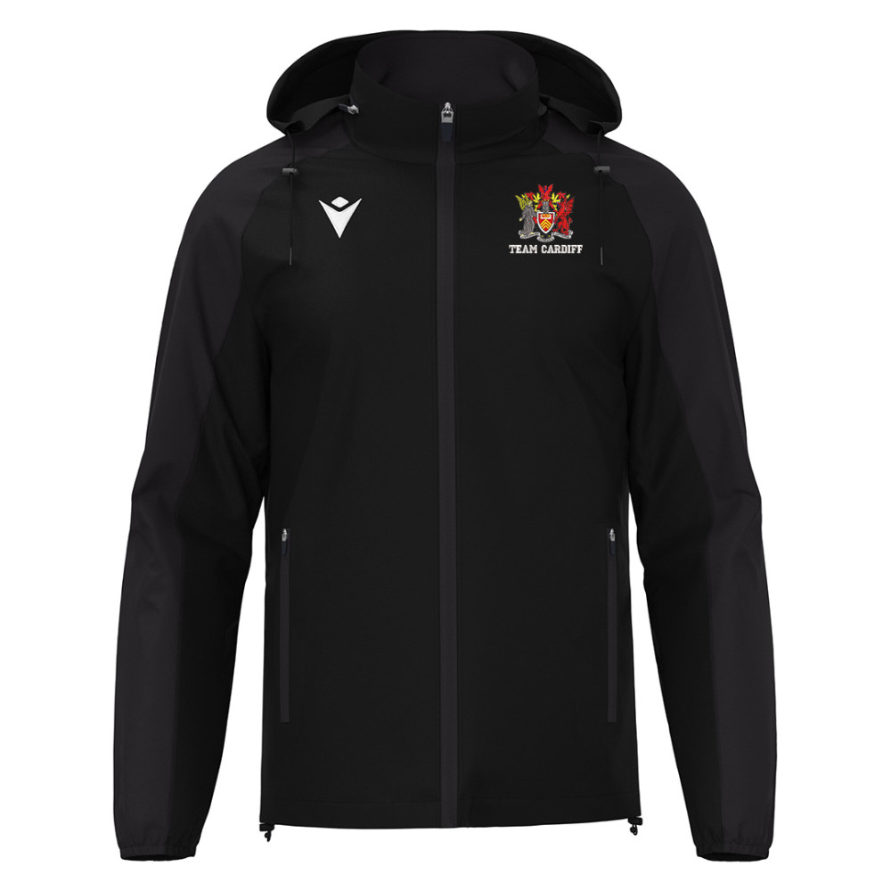 Cardiff University Volleyball - ELBRUS shower jacket [Black]