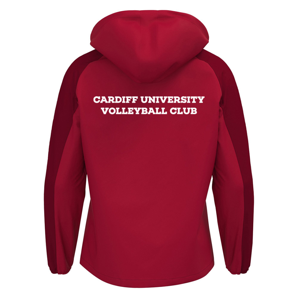 Cardiff University Volleyball - ELBRUS shower jacket [Red]