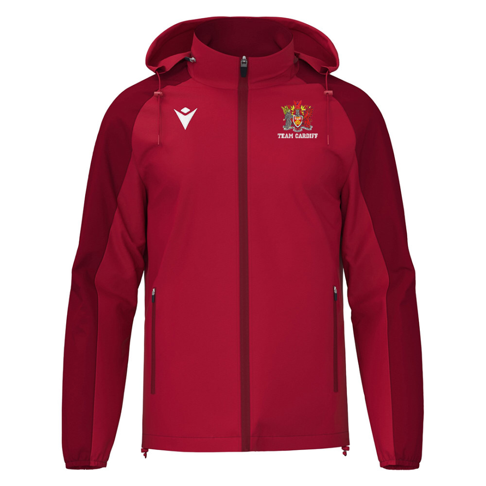 Cardiff University Volleyball - ELBRUS shower jacket [Red]