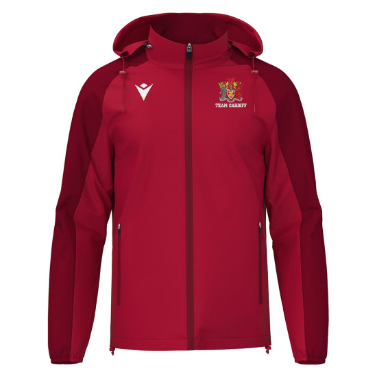 Cardiff University Volleyball - ELBRUS shower jacket [Red]
