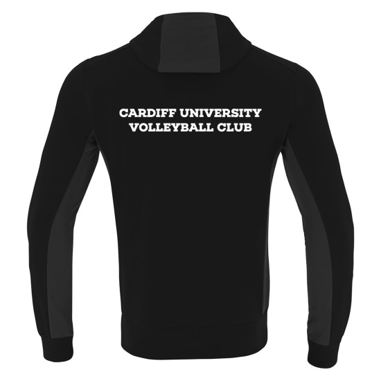 Cardiff University Volleyball - ELECTRO hoodie [Black]
