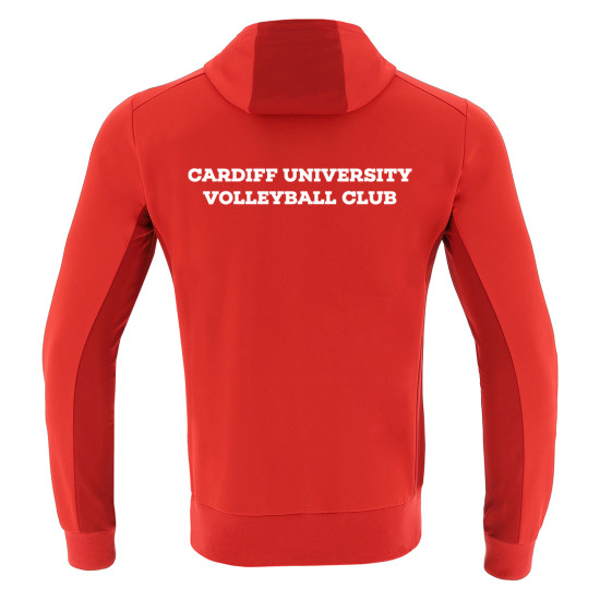 Cardiff University Volleyball - ELECTRO hoodie [Red]