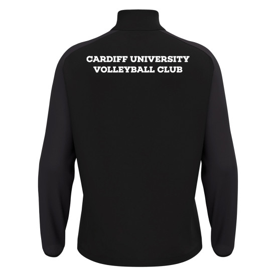 Cardiff University Volleyball - ISEN quarter zip [Black]