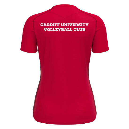 Cardiff University Volleyball - TROPHY shirt [Red]