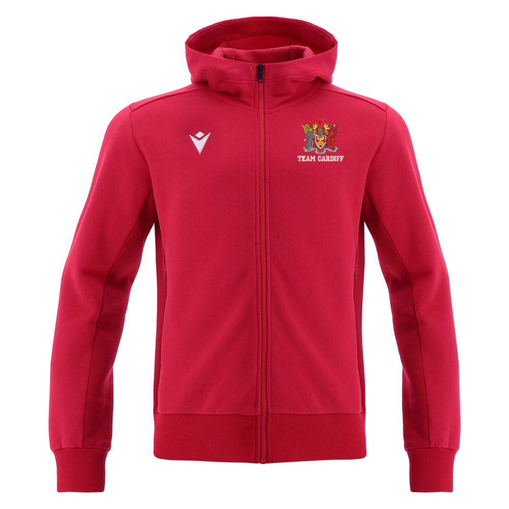 Cardiff University Volleyball - TRUMPET full zip hoodie [Red]