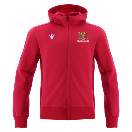 Cardiff University Volleyball - TRUMPET full zip hoodie [Red]