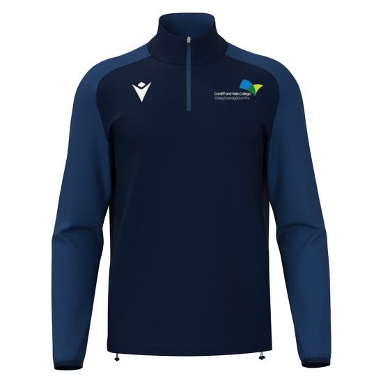 CAVC Womens Rugby - ISEN 1/4 zip top [Navy/White]