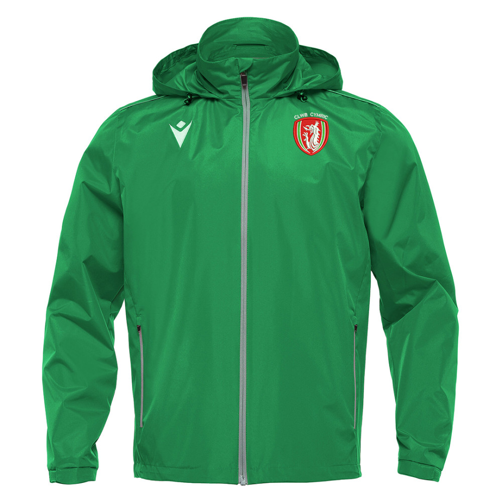 Clwb Cymric - LYNGEN full zip shower jacket (Green)