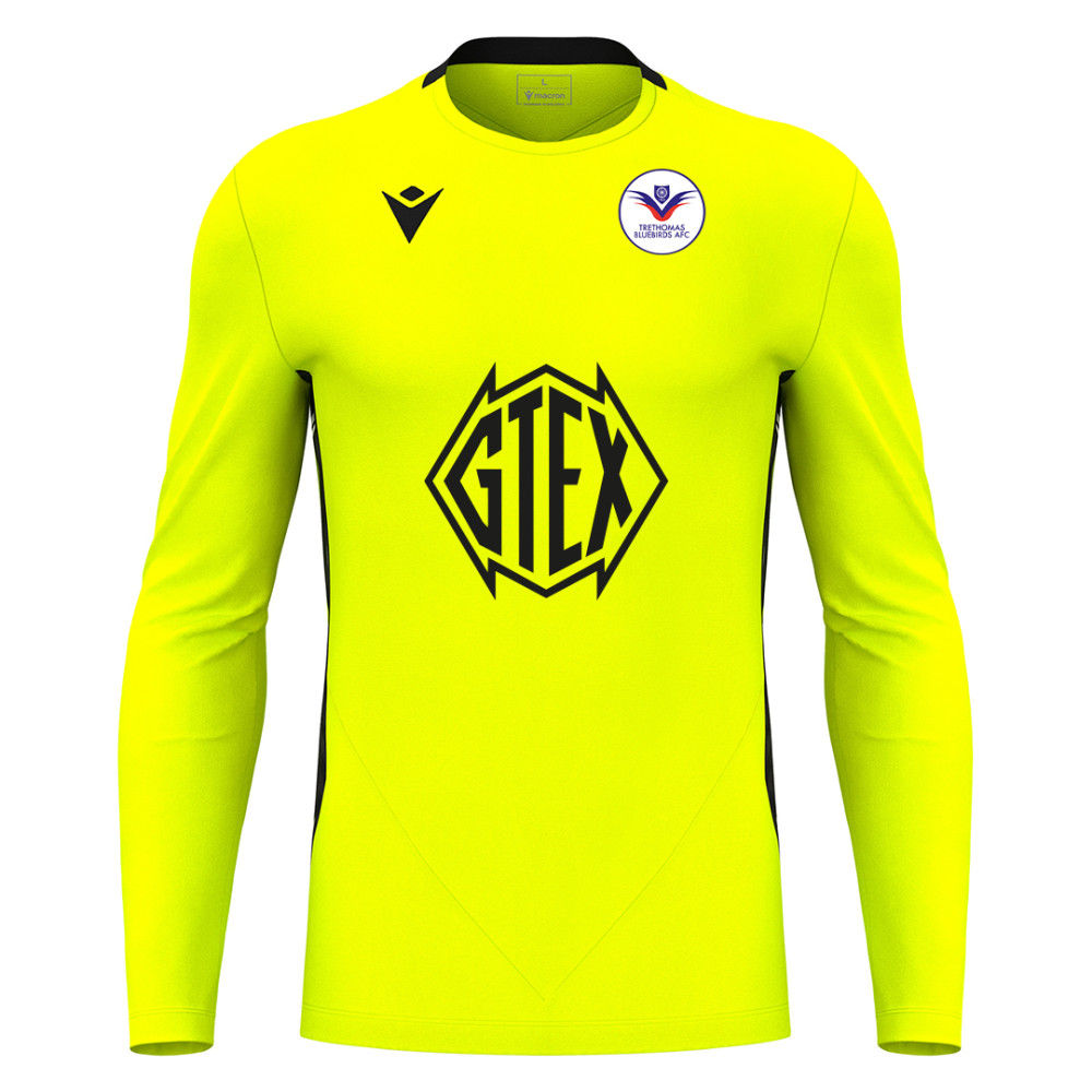 Trethomas Bluebirds AFC - Yellow GK shirt 26/27