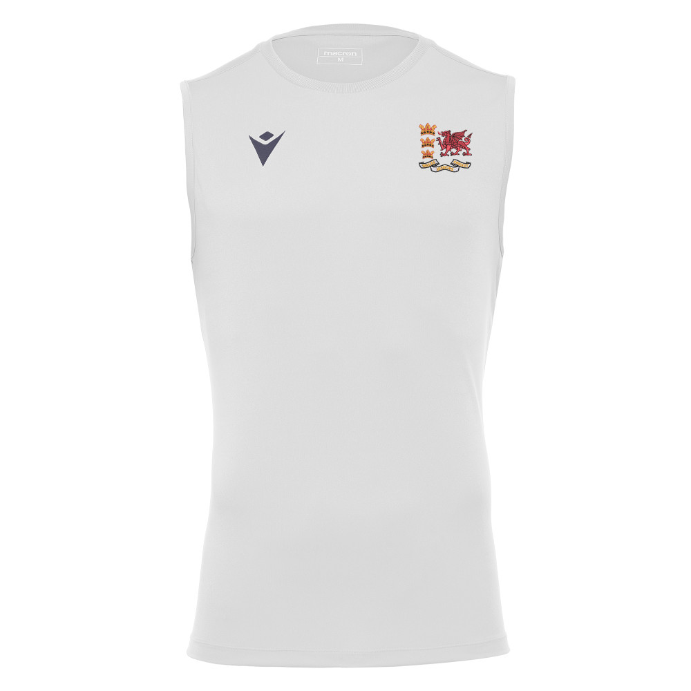 Wales Over 50's Cricket - KESIL vest [White]