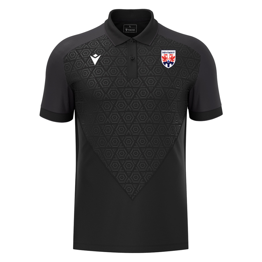 Penybont FC - BALDWIN polo (Black) Penybont FC - BALDWIN polo (Black)