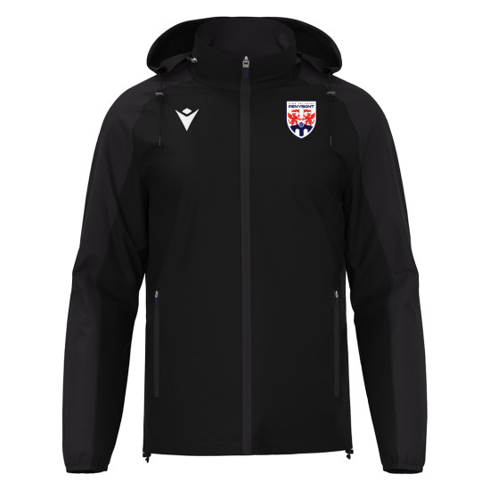 Penybont FC - ELBRUS shower jacket (Black)