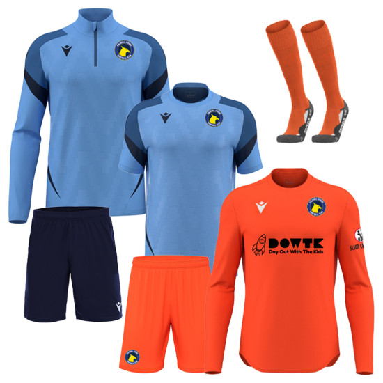 Solihull Moors FC - Youth & Junior - Match Kit Pack [Goalkeeper]