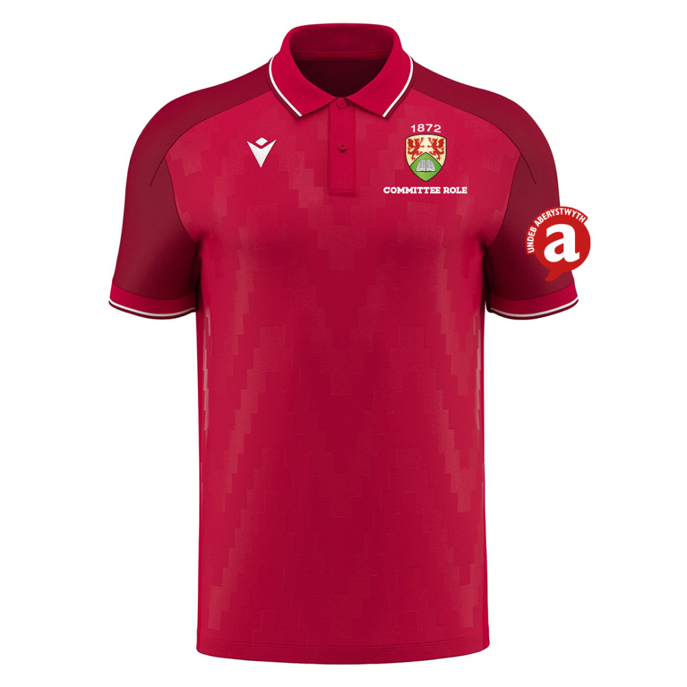 Aber Uni Pool Club - Echoes polo shirt (Red)