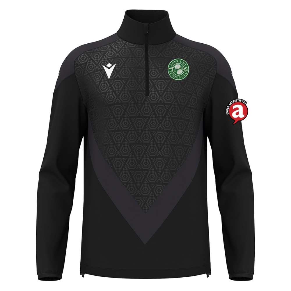 Aber Uni Tennis Club - ANDUIN 1/4 zip  (Black)