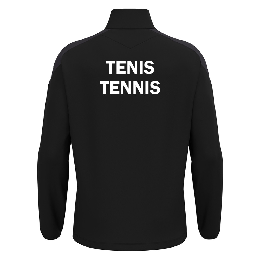 Aber Uni Tennis Club - ANDUIN 1/4 zip  (Black)