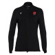 Cardiff University Ice Skating - CAROL full length zip stretch top (Black)
