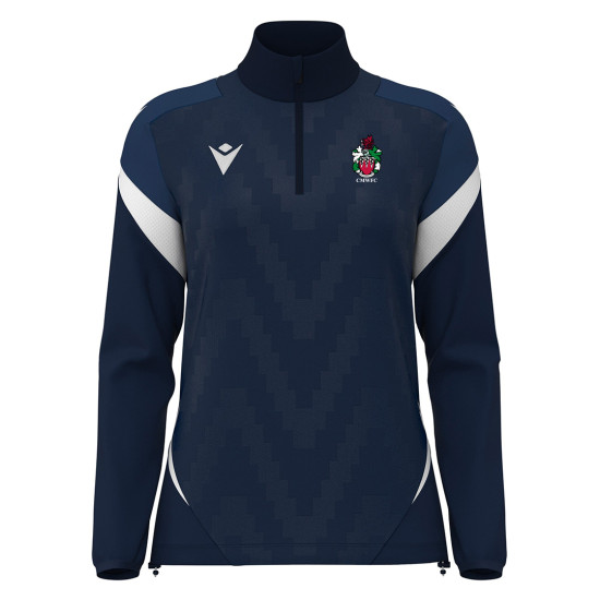 Cardiff University - Medic Ladies Football - LEONA quarter zip (Navy/White) Cardiff University - Medic Ladies Football - LEONA quarter zip (Navy/White)