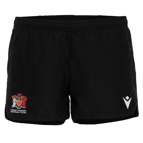 Cardiff University Netball - HANNA shorts (Black)