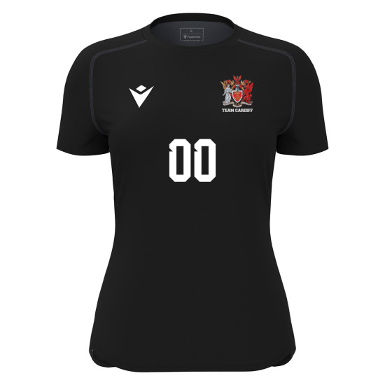 Cardiff University Ultimate Frisbee - ZYRA (Black) NO DTF