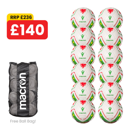 FAW Official Football & Bag (12 For £140)