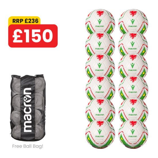 FAW Official Football & Bag (12 For £150)